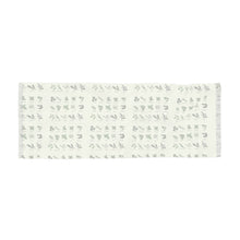 Herb & Spice Names Scarf — Botanical Culinary Pattern
