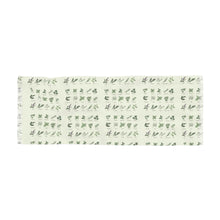 Herb & Spice Names Scarf — Botanical Culinary Pattern